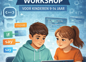 Workshop Programmeren voor beginners (9–14 jaar)